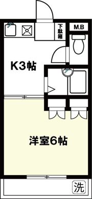 KDS南行徳の間取り画像