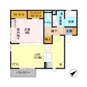 アリコ・ブラン Bの間取り画像