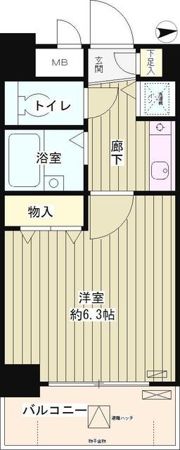 パークヒルズ落合の間取り画像