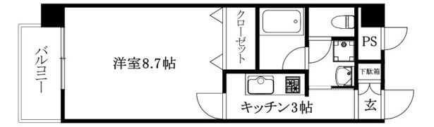 f o r t e 本町4の間取り画像
