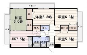 カサデヴィエントの間取り画像