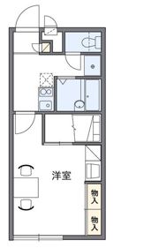 レオパレスグレース府中の間取り画像
