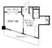 ハイツ立花の間取り画像