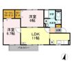 リヴェール石井の間取り画像