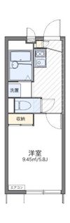 レオパレスフルール西綾瀬の間取り画像