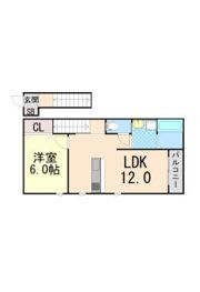 エクソニア住吉の間取り画像