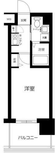 グリフィン新横浜・参番館の間取り画像