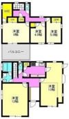 上中居町戸建住宅の間取り画像