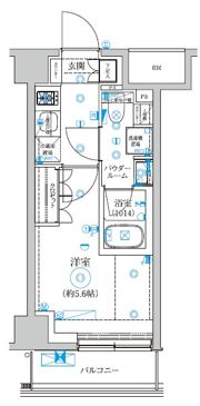 セジョリ横浜WESTⅡの間取り画像