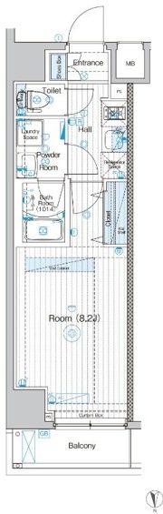 ブライズ亀戸デュエの間取り画像