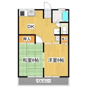 シティハイム高橋の間取り画像