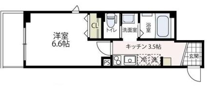 ラフィネ横浜の間取り画像