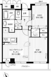 新御茶ノ水アーバントリニティの間取り画像