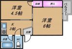 日建ハイツの間取り画像