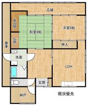 三吉貸家の間取り画像