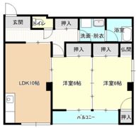 KTビルの間取り画像
