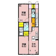 カーサ アベリア A・B棟の間取り画像