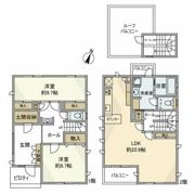 桜山戸建の間取り画像