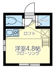 レジーナ鶴見の間取り画像