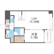 プレジオ長田の間取り画像