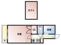山津町レジデンスの間取り画像