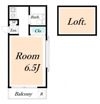 ローズアパートQ-057の間取り画像