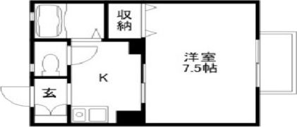 メゾンドシャンテの間取り画像