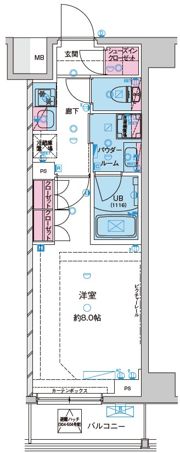 GENOVIA北池袋Ⅱの間取り画像