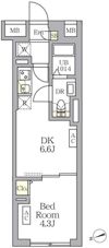 SOLASIA residence荻窪の間取り画像