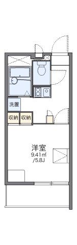 レオパレスグランデⅢの間取り画像