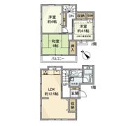 南町戸建の間取り画像