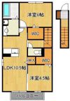 クレール本城IIの間取り画像