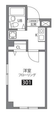 コスタシティ平井の間取り画像
