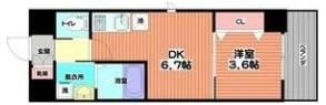 K’s SQUARE ESAKAの間取り画像