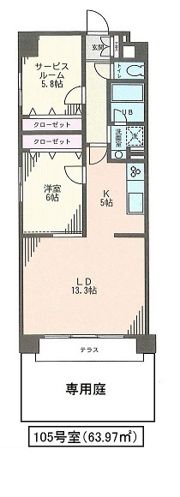 フェリーチェの間取り画像