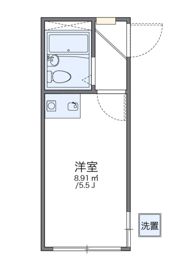 レオパレス金町第1の間取り画像