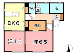 プラザ中央の間取り画像