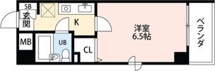 エスリード北梅田の間取り画像