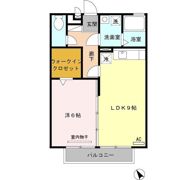 リバーセント B棟の間取り画像