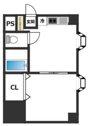 アリーナハイツの間取り画像