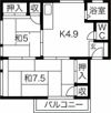 パークサイド上野の間取り画像