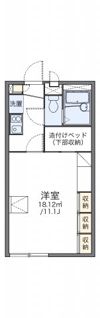 レオパレス福田の間取り画像