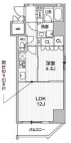 シーズンフラッツ浅草の間取り画像