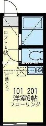 ユナイト田浦マルコ・ルッキネリの間取り画像