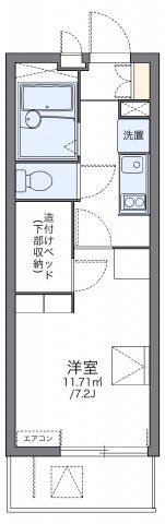 レオパレスルチェンテの間取り画像