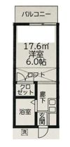 寺田ハイムの間取り画像