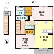 ラ シュエット B棟の間取り画像