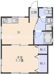 京急本線 追浜 徒歩10分 貸アパートの間取り画像