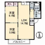 ファミールひらのやの間取り画像