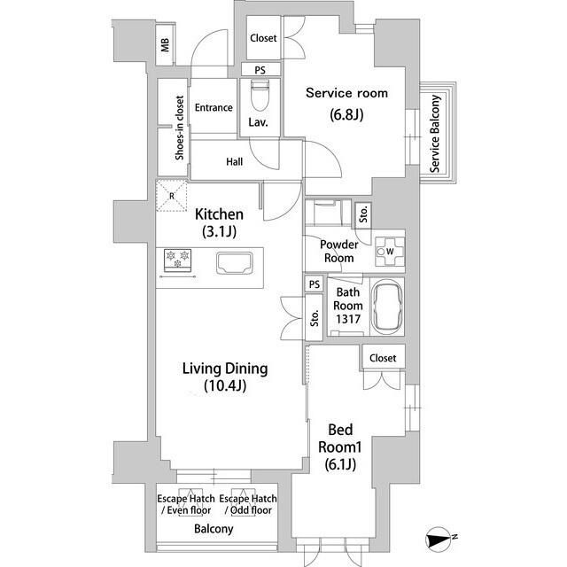 間取図
